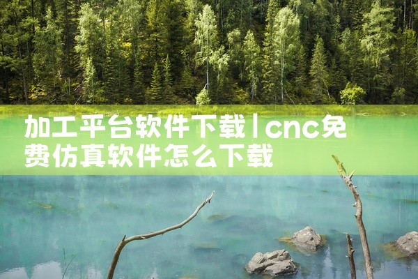 加工平台软件下载